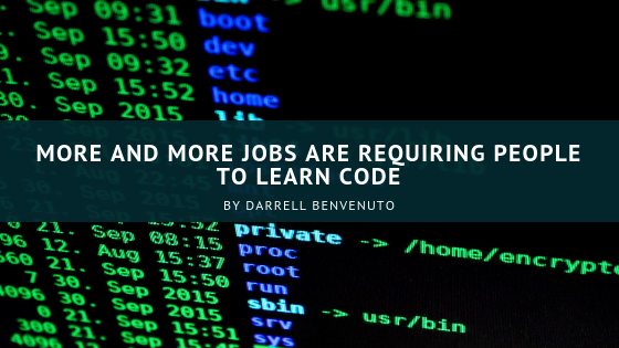 A Broader Range of Jobs are Requiring People to Code